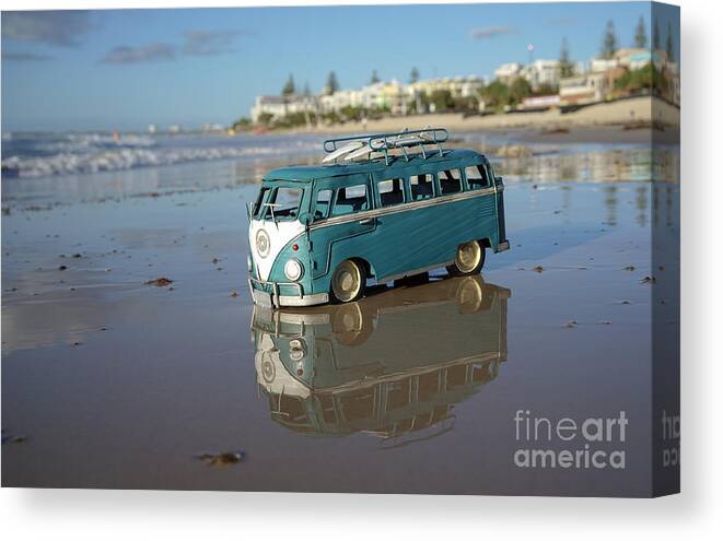 Australia Canvas Print featuring the photograph Beached by Howard Ferrier