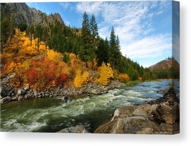 Fall Canvas Print featuring the photograph Beautiful Autumn by Dan Mihai