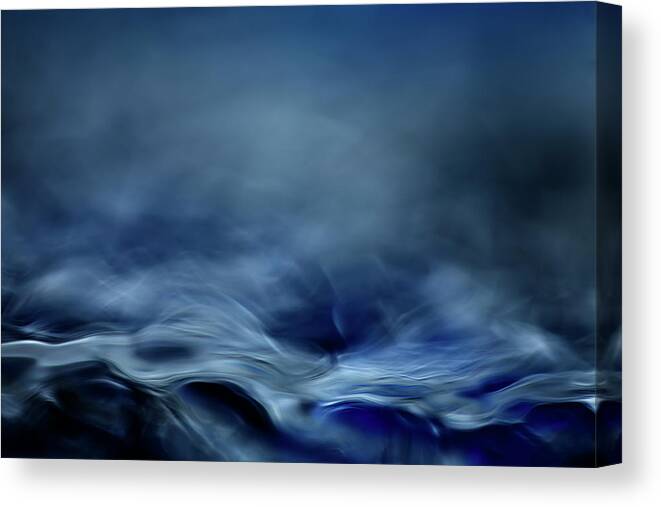 Blue Canvas Print featuring the photograph Blue Fantasy by Willy Marthinussen