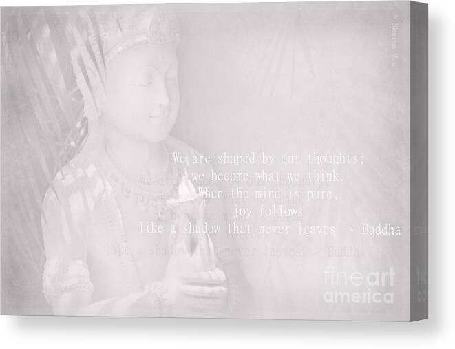 Aloha Canvas Print featuring the photograph Bodhisattva by Sharon Mau