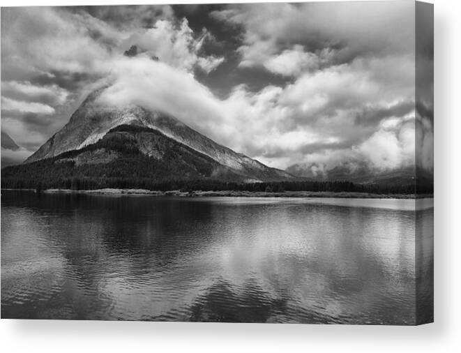 National Park Canvas Print featuring the photograph Breaking Clouds by Andrew Soundarajan