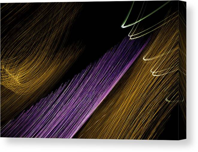 Abstract Canvas Print featuring the photograph Breakthrough by Lee Harland