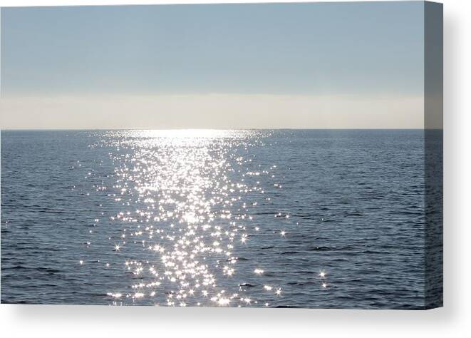 Landscape Canvas Print featuring the photograph Calm Waters by Fortunate Findings Shirley Dickerson
