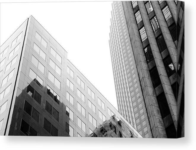 Architecture Canvas Print featuring the photograph capital J by Kreddible Trout