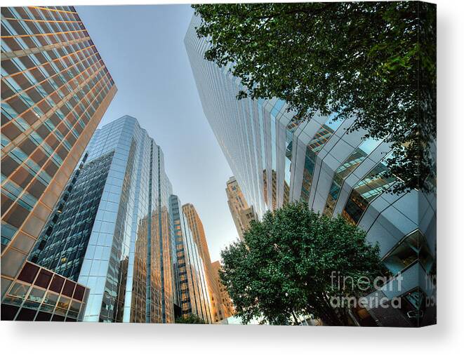 Downtown Canvas Print featuring the photograph Cgi005-8 by Cooper Ross
