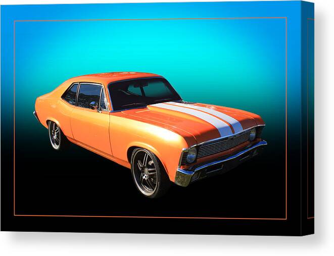 Chev Canvas Print featuring the photograph Chevrolet Nova by Keith Hawley
