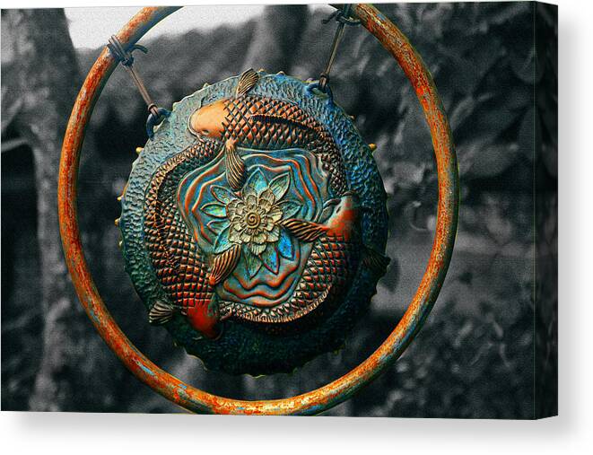 Circle Of Life Canvas Print featuring the photograph Circle of Life by Mike Flynn