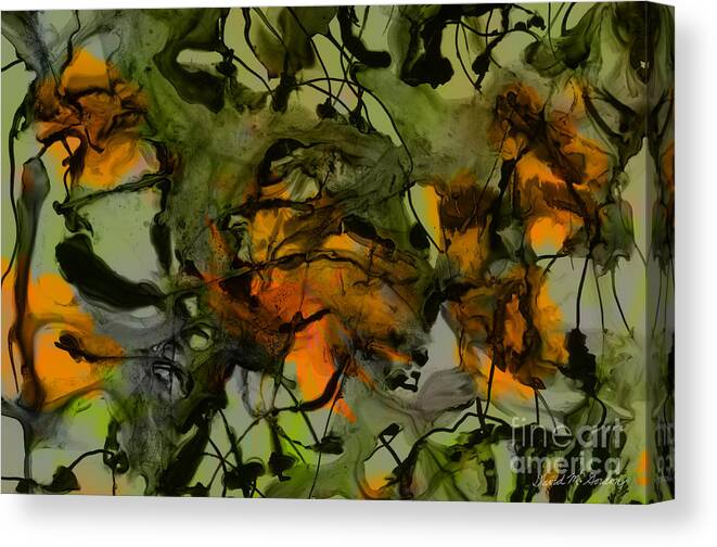 Texture Canvas Print featuring the photograph Color Abstraction XVII by David Gordon