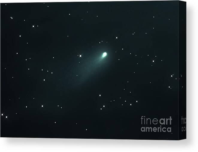 Comet Linear K5 Canvas Print featuring the photograph Comet Linear K5, 2013 by John Chumack