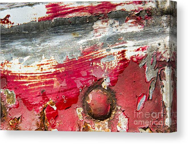 Abstracts Canvas Print featuring the photograph Concussion by Marilyn Cornwell