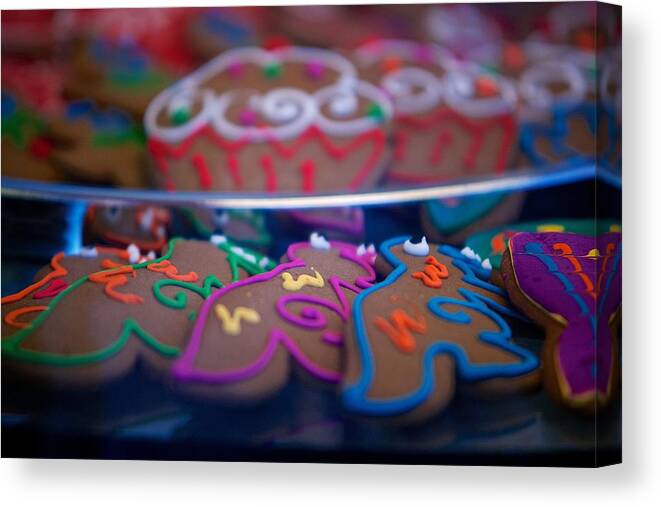 Cookies Canvas Print featuring the photograph Cookies by Prince Andre Faubert