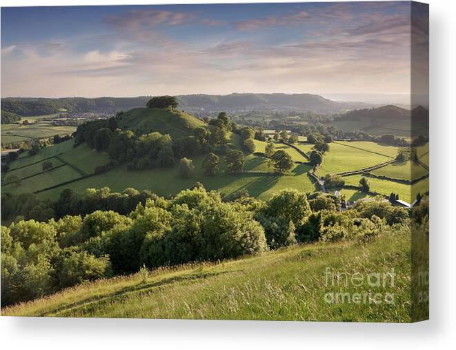 The Cotswolds Canvas Print featuring the photograph Cotswolds 1 by Rod McLean