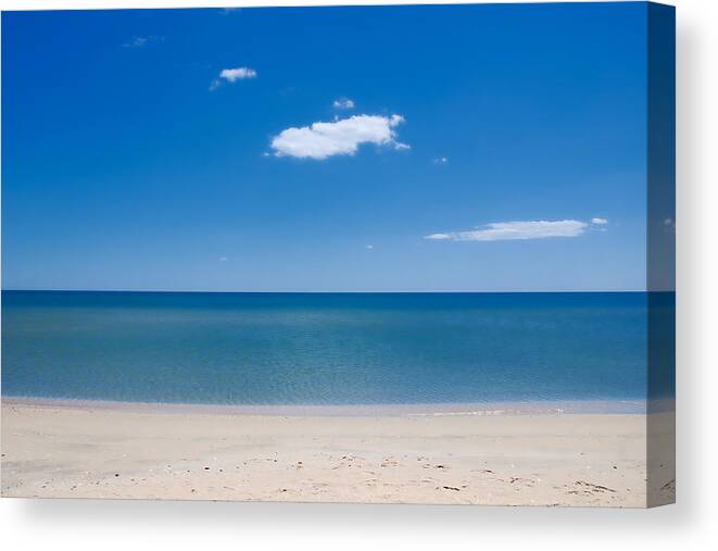 Minimalism Canvas Print featuring the photograph Counting Clouds by Joachim G Pinkawa