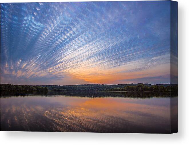 Timestack Canvas Print featuring the photograph Crochet the Sky by Adam Mateo Fierro