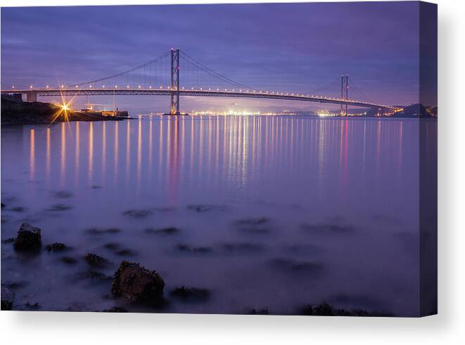 Scenics Canvas Print featuring the photograph Crossing Over by Glenn Driver