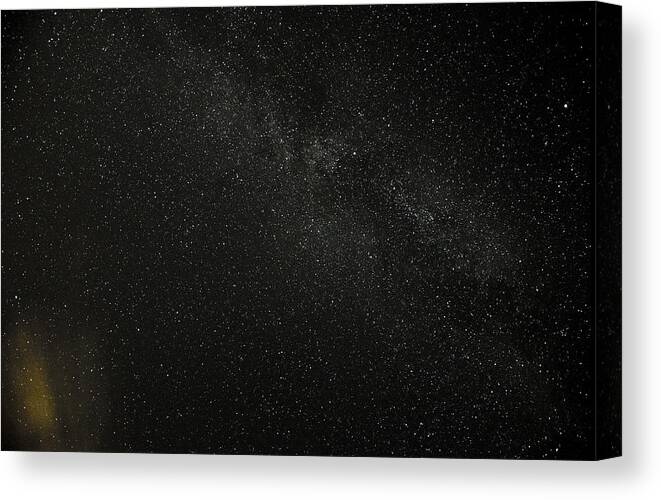 Constellation Canvas Print featuring the photograph Cygnus Deneb Vega by Greg Reed