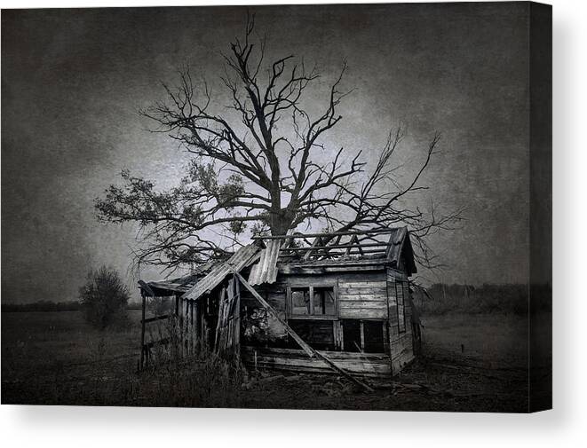 Abandoned Canvas Print featuring the photograph Dead Place by Svetlana Sewell