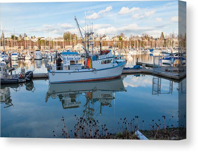 Bellingham Canvas Print featuring the photograph Desire by Judy Wright Lott