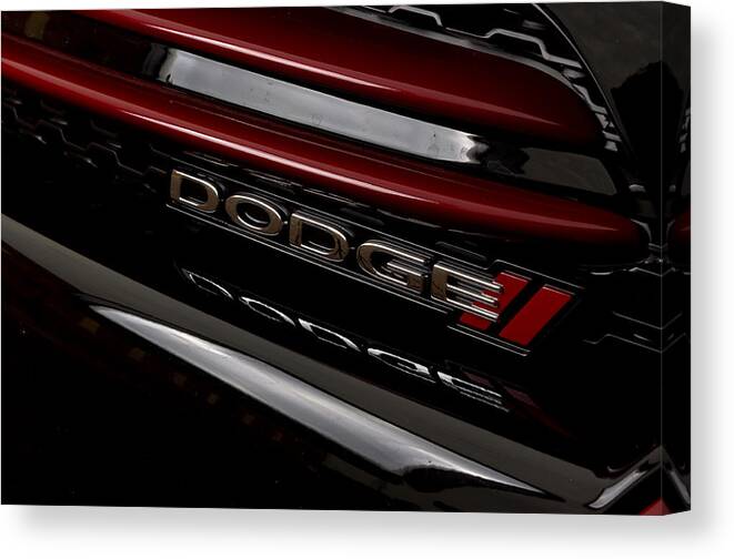 1.4 Litre Canvas Print featuring the photograph Dodge by George Strohl