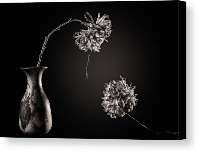 Flowers Canvas Print featuring the photograph Don't Cry For Me by Joshua Minso