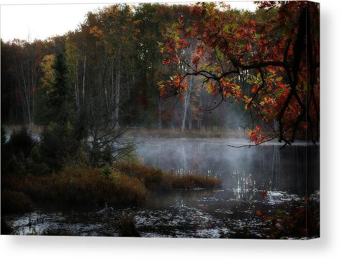 Hovind Canvas Print featuring the photograph Early Autumn Morning by Scott Hovind