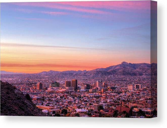 El Paso Canvas Print featuring the photograph El Paso by JC Findley