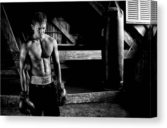Indonesia Canvas Print featuring the photograph ...exhausted... by Rudolf Wungkana