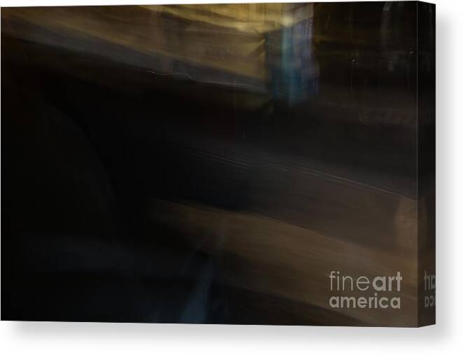 Abstract Canvas Print featuring the photograph Finality by John Youril
