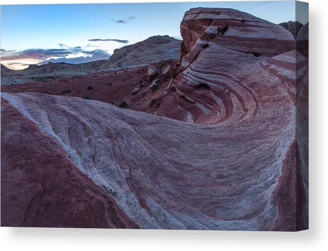 Nevada Canvas Print featuring the photograph Fire Wave II by Rick Berk