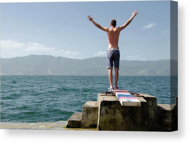 Steps Canvas Print featuring the photograph Freedom by Photographer Nick Measures