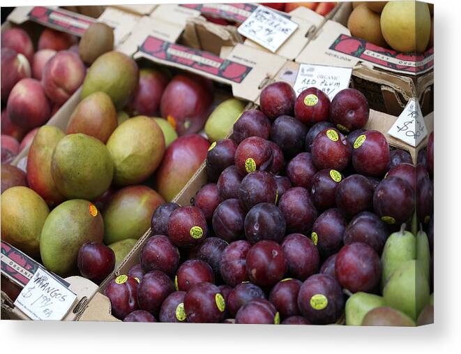 Fruit Canvas Print featuring the photograph Fruit by Brad Maroney