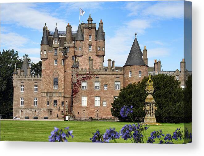 Scotland Canvas Print featuring the photograph Glamis Castle by Jason Politte