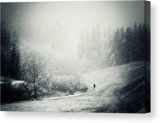 Mood Canvas Print featuring the photograph Go by Artfiction (andre Gehrmann)