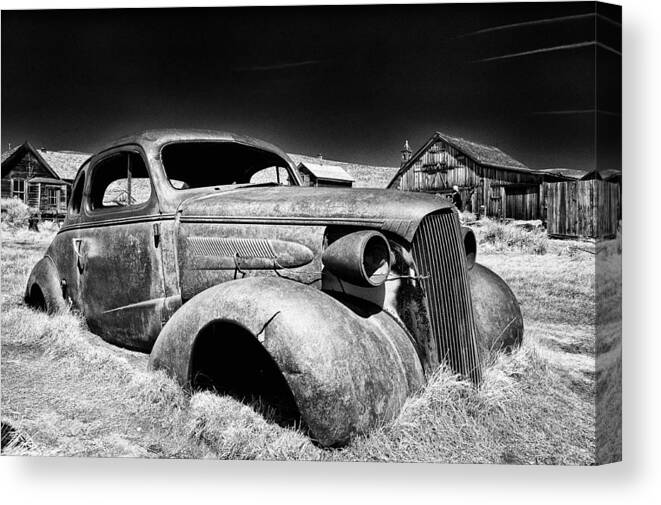 Ghost Town Canvas Print featuring the photograph Goin' Nowhere by Cat Connor