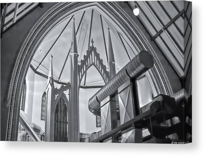 Architecture Canvas Print featuring the photograph Grace by Richard Bean