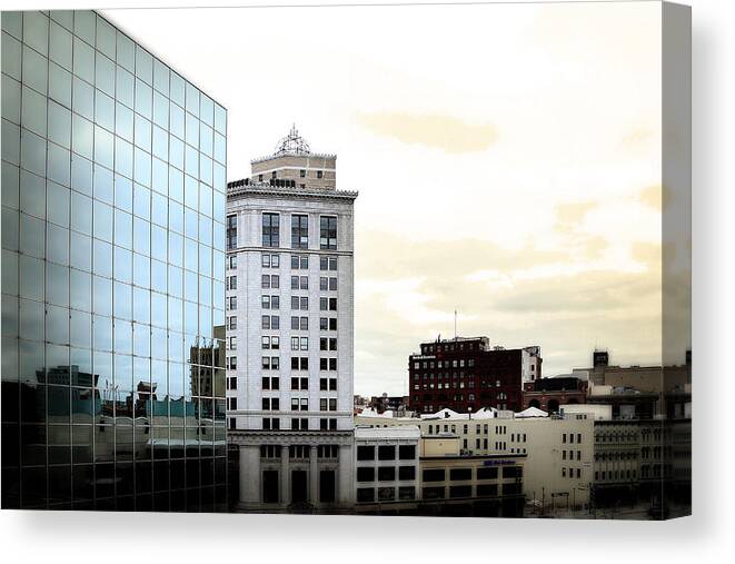 City Canvas Print featuring the photograph Grand Rapids 20 by Scott Hovind