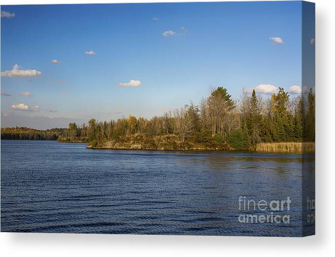 Peavy Pond Canvas Print featuring the photograph Granite Fingers by Dan Hefle