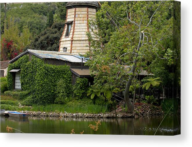 Green House Canvas Print featuring the photograph Green House by Ivete Basso Photography