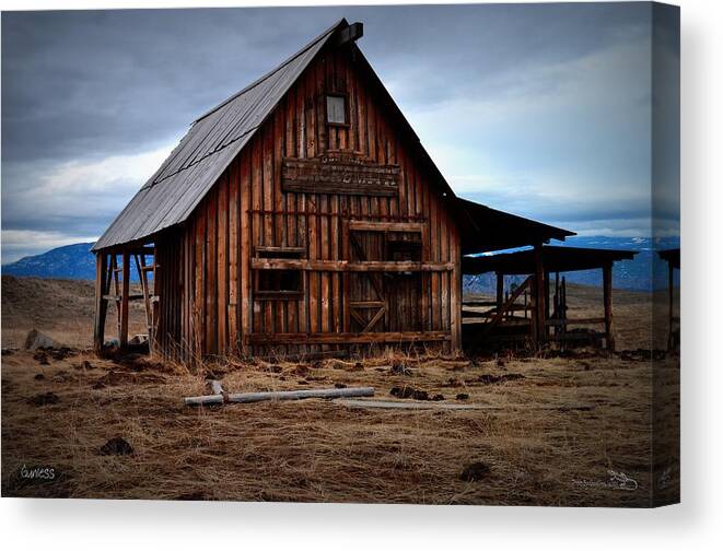 Gunless Canvas Print featuring the photograph Gunless 002 c by Guy Hoffman