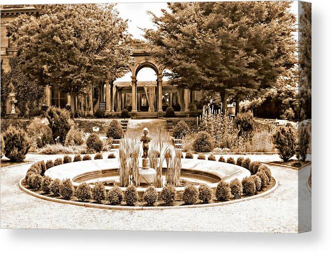 Architecture Canvas Print featuring the photograph Harkness Estate by Marcia Lee Jones