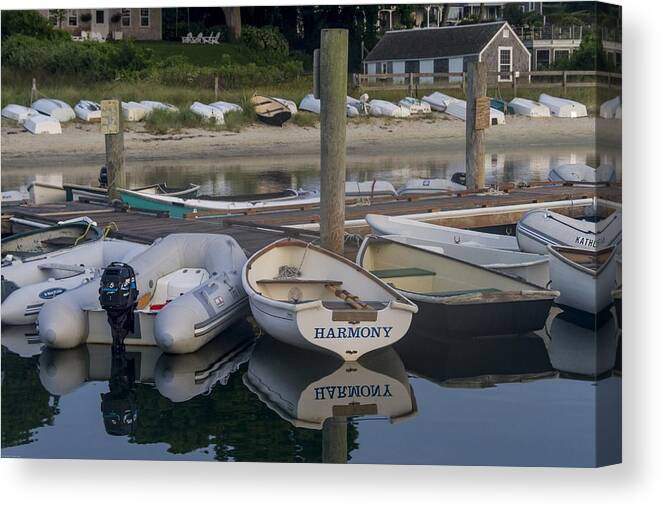 Scenic Canvas Print featuring the photograph Harmony by Nautical Chartworks