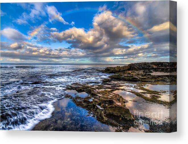 Hawaii Canvas Print featuring the photograph Hawaiian Morning by Anthony Michael Bonafede