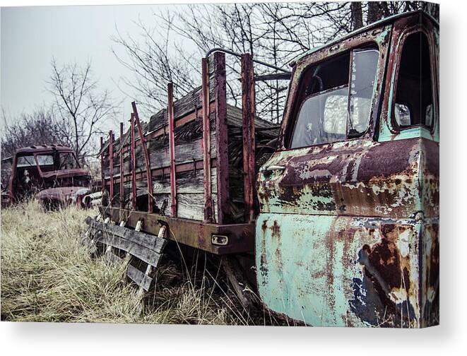 Old Canvas Print featuring the photograph I Carried My Weight by Off The Beaten Path Photography - Andrew Alexander