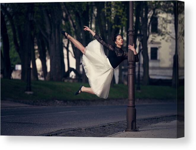 Dance Canvas Print featuring the photograph I Dance, I Am by Martin Krystynek Qep