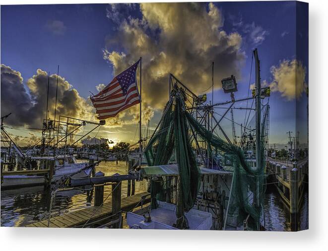 Usa Canvas Print featuring the photograph I Pledge Allegiance... by Brian Wright