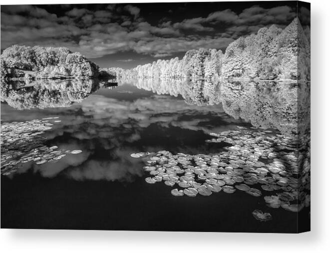 Infrared Canvas Print featuring the photograph If I am dreaming do not wake me by Edward Kreis