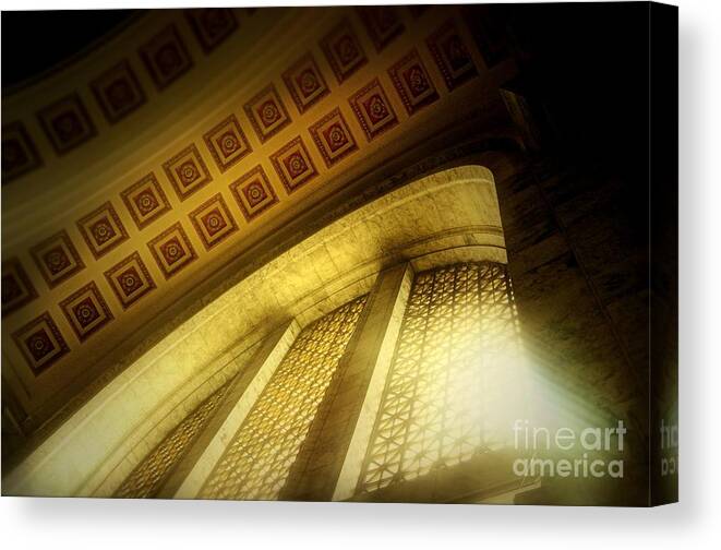 Washington State Capitol. State Capitol Canvas Print featuring the photograph Inside Lighting by Phillip Garcia