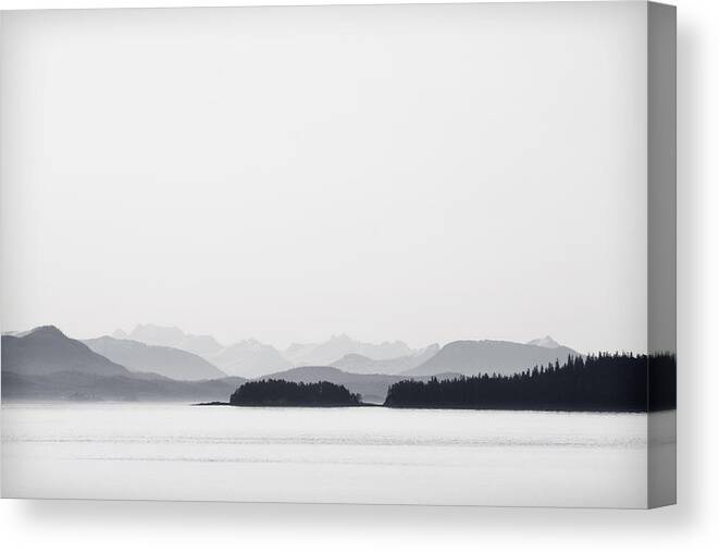 Juneau Canvas Print featuring the photograph Inside Passage Alaska by Carol Leigh