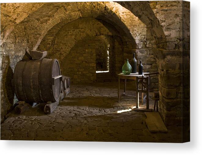 Italy Canvas Print featuring the photograph Italy Piemonte IV by Henk Goossens