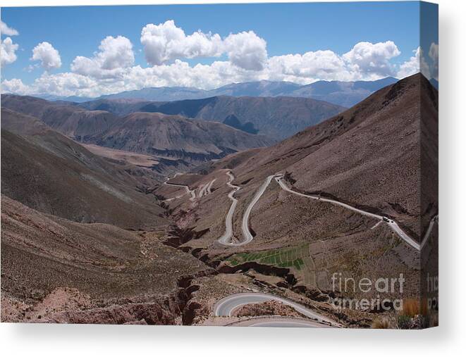 Argentina Canvas Print featuring the photograph Journey by Lindsay Felty